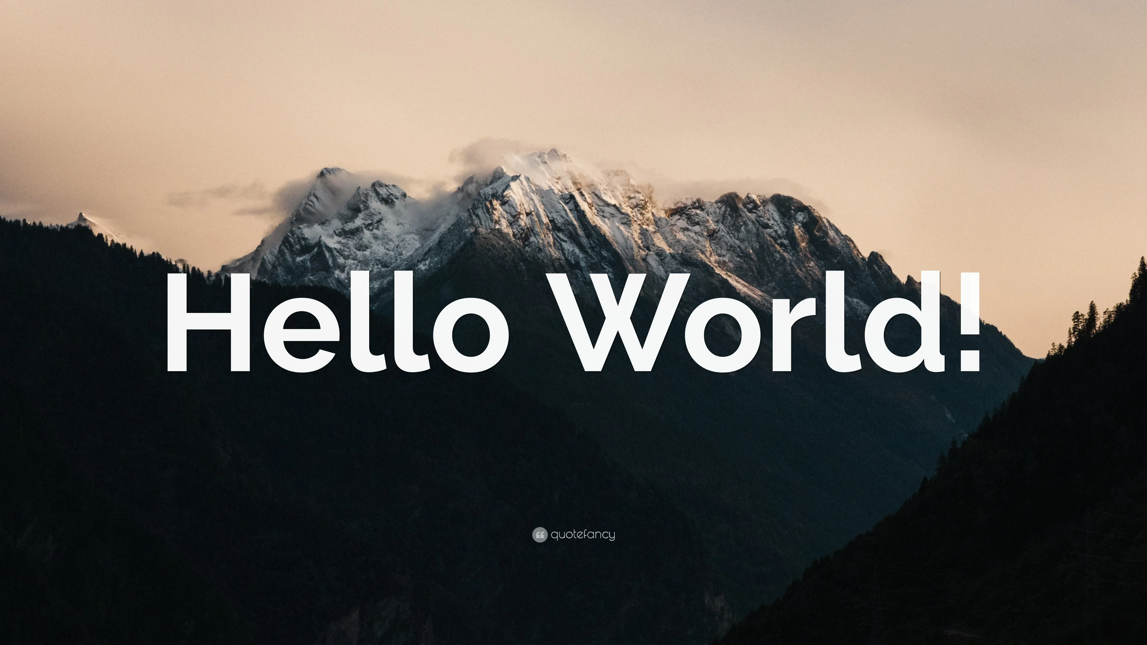Hello World - Welcome to My Blog